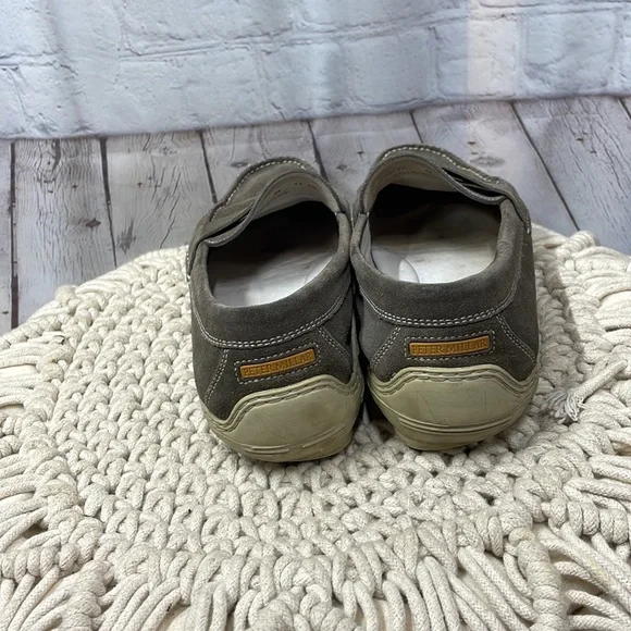 Peter Millar gray suede 9M leather loafers - Picture 4 of 8